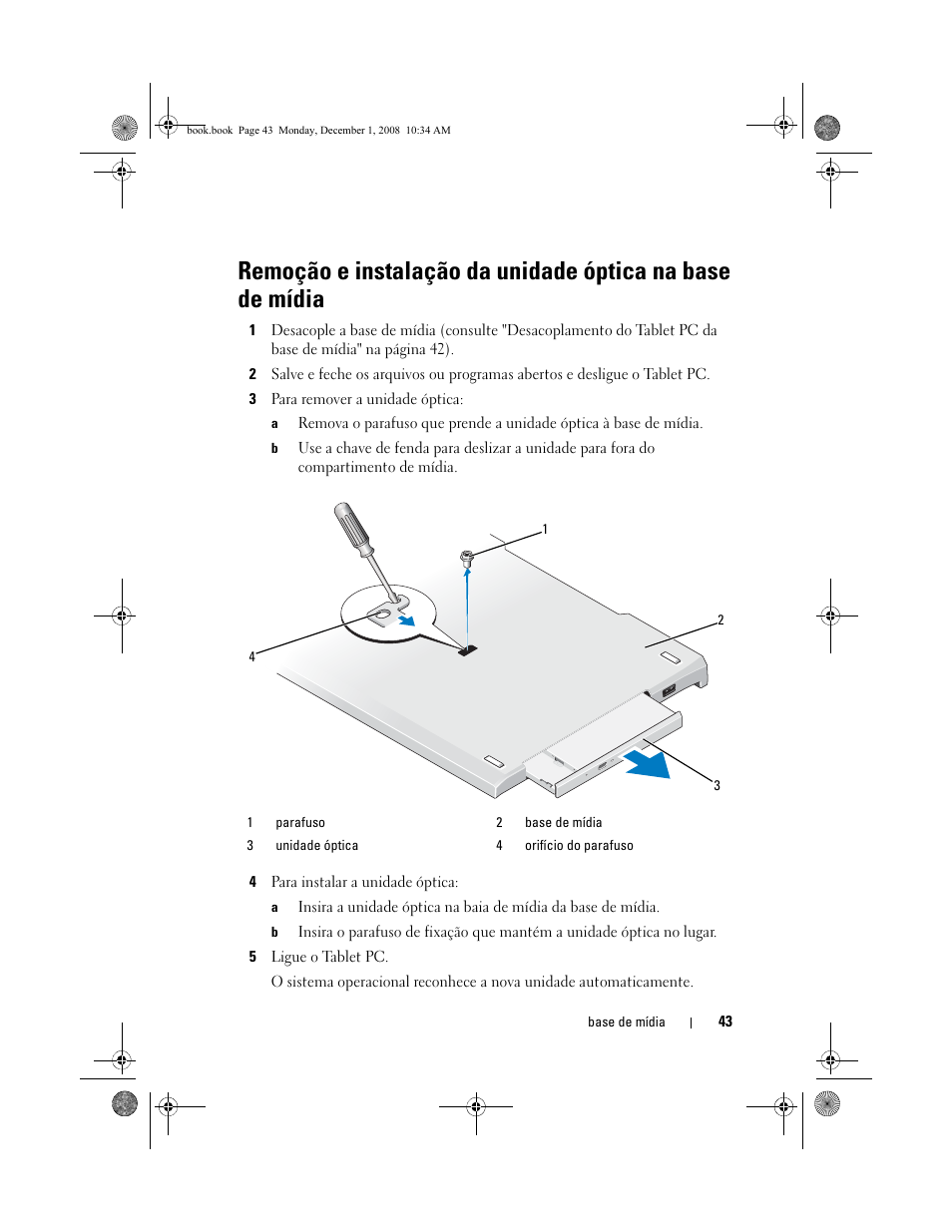 Dell Latitude XT2 (Early 2009) User Manual | Page 45 / 48