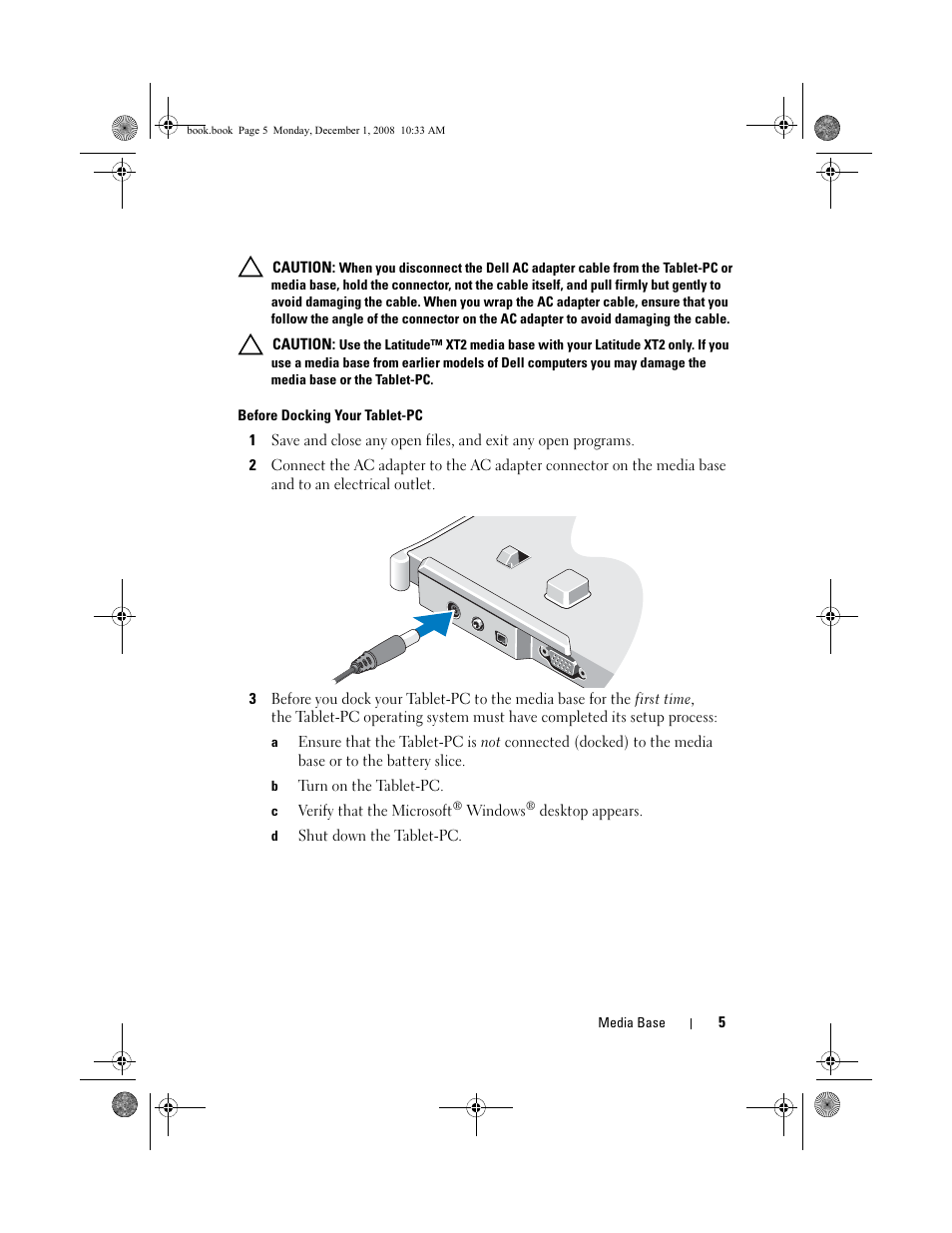 Dell Latitude XT2 (Early 2009) User Manual | Page 7 / 48