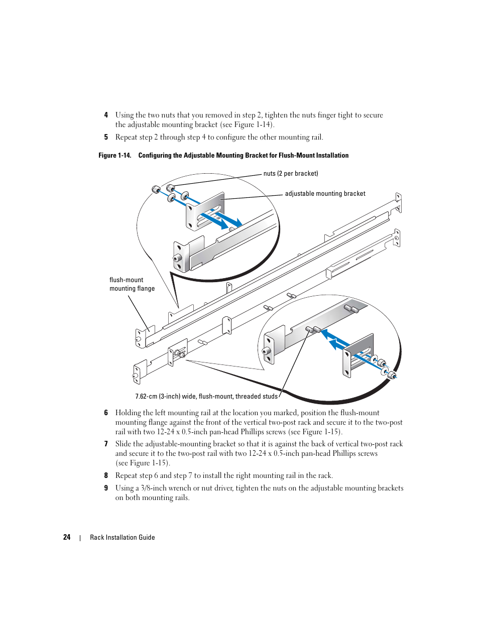 Figure 1-14, You (see figure 1-14), See figure 1-14) | Aded studs (see figure 1-14) | Dell PowerEdge 860 User Manual | Page 26 / 142