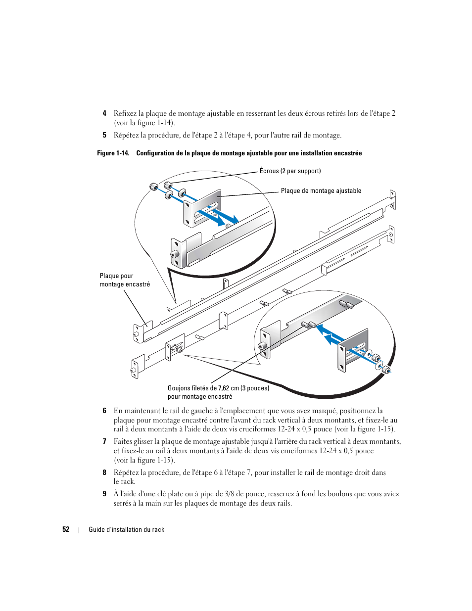 Figure 1-14, Ils vers vous (voir la figure 1-14), Figure 1-14) | R la figure 1-14 | Dell PowerEdge 860 User Manual | Page 54 / 142