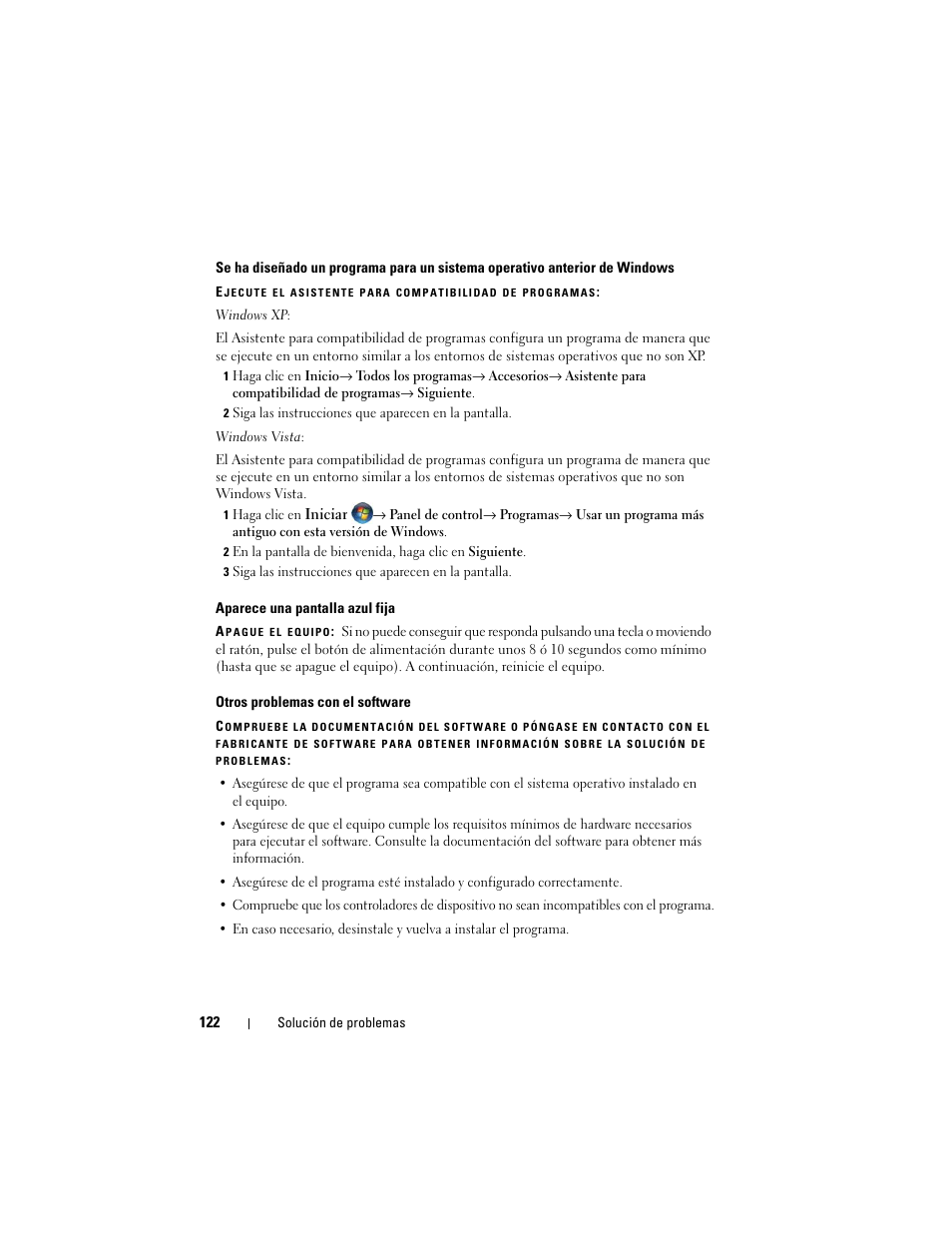 Dell Latitude D530 (Early 2008) User Manual | Page 122 / 192