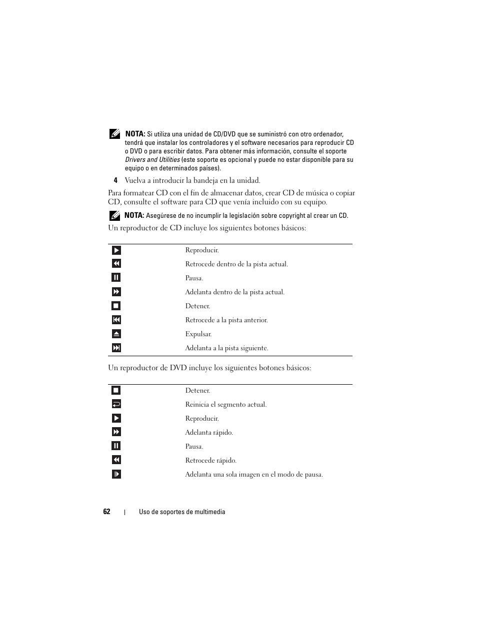 Dell Latitude D530 (Early 2008) User Manual | Page 62 / 192