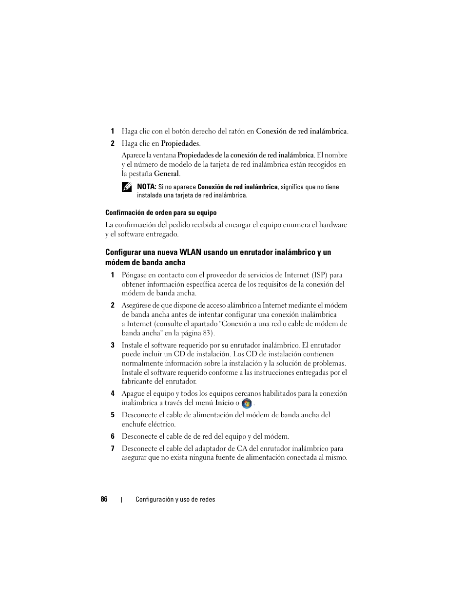 Dell Latitude D530 (Early 2008) User Manual | Page 86 / 192