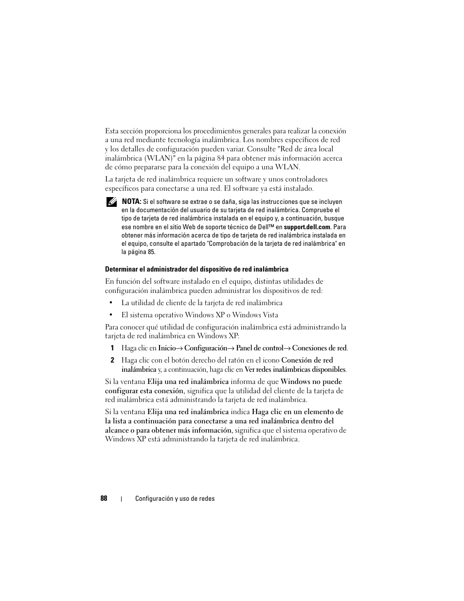 Dell Latitude D530 (Early 2008) User Manual | Page 88 / 192