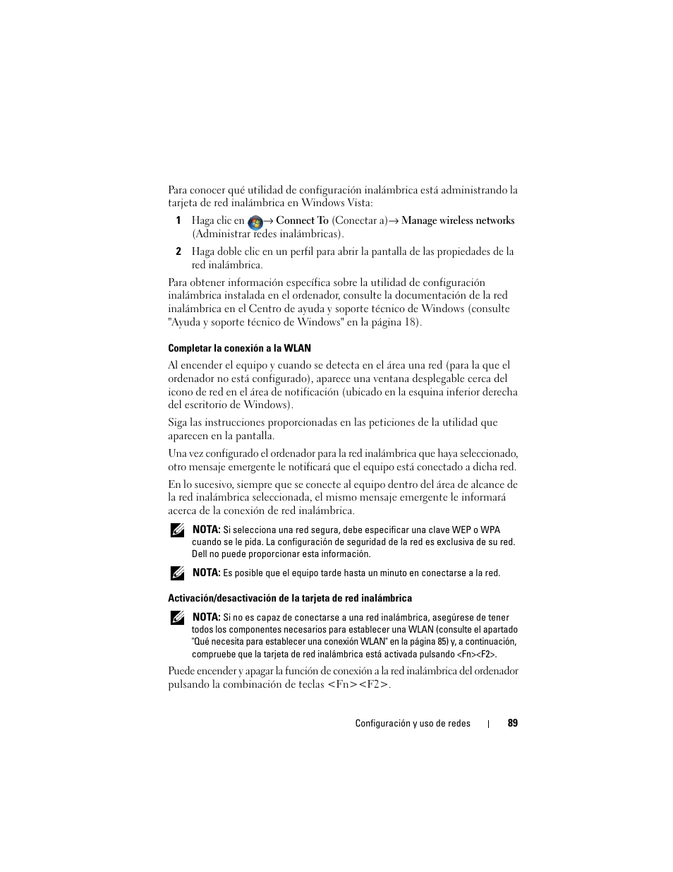 Dell Latitude D530 (Early 2008) User Manual | Page 89 / 192
