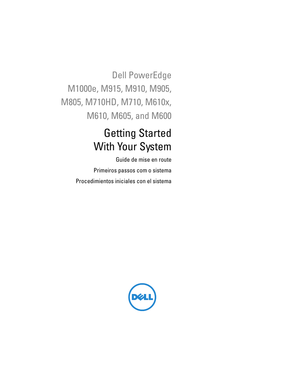 Dell PowerEdge M610 User Manual | 92 pages