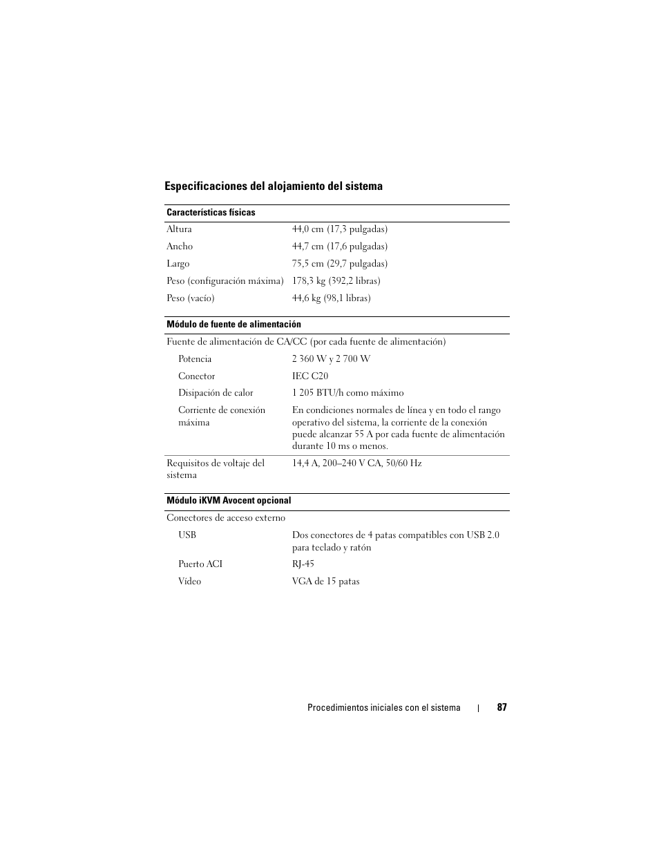 Dell PowerEdge M610 User Manual | Page 89 / 92