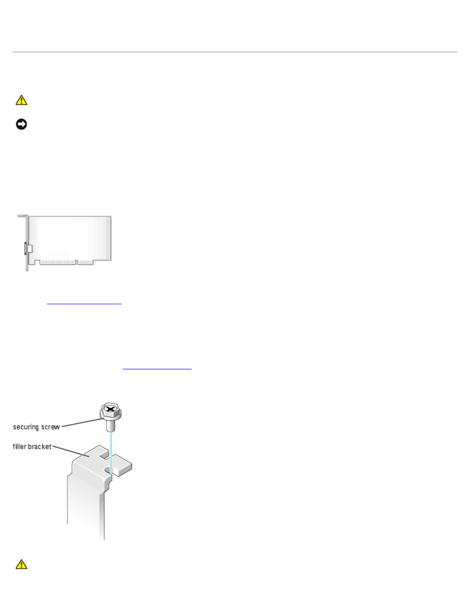 Cards, Pci cards | Dell Dimension 1100/B110 User Manual | Page 29 / 54