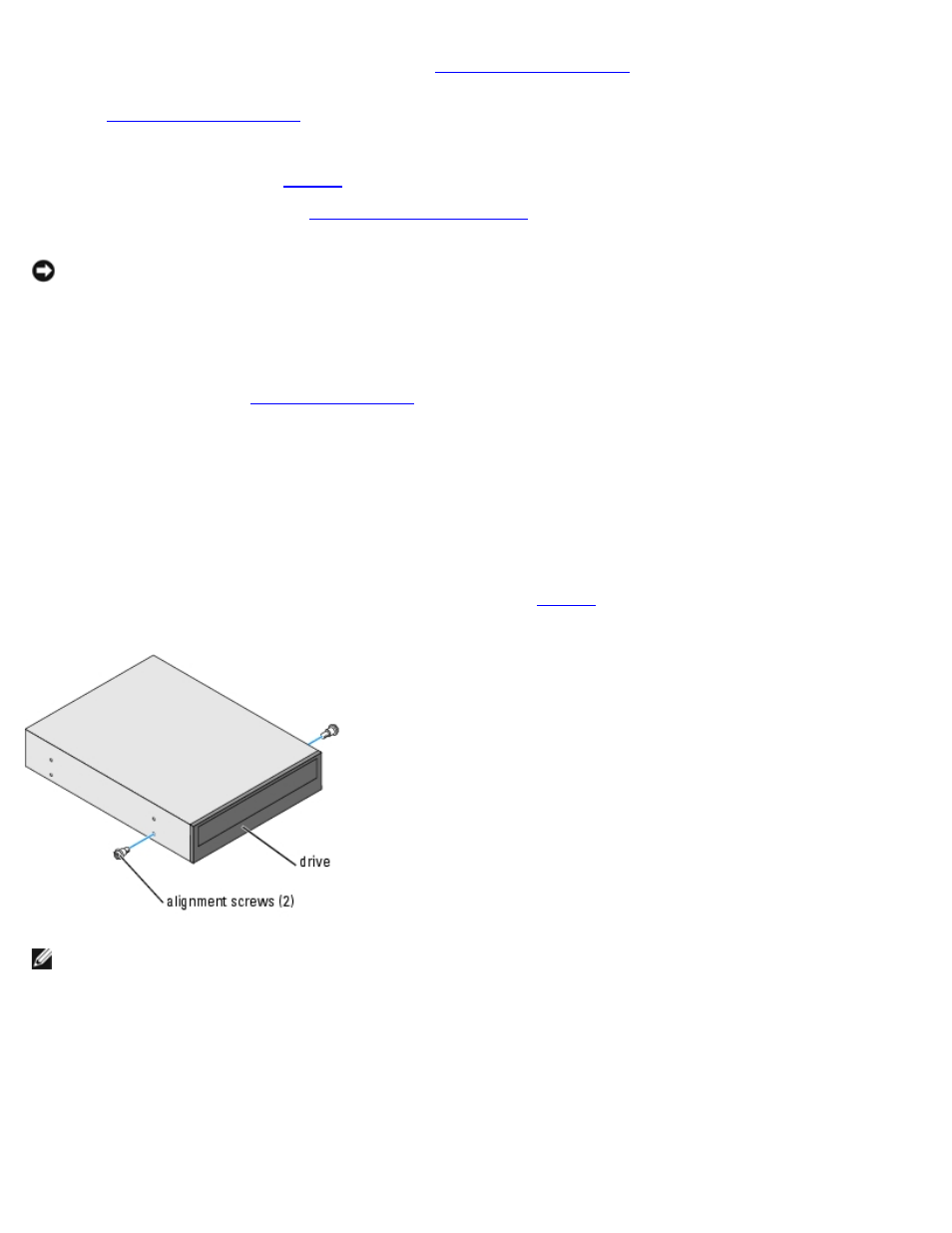 Adding a second cd or dvd drive | Dell Dimension 1100/B110 User Manual | Page 42 / 54