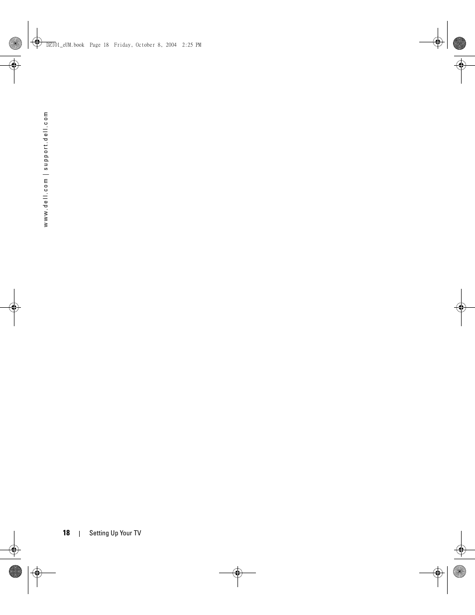Dell LCD TV W4200 User Manual | Page 18 / 148