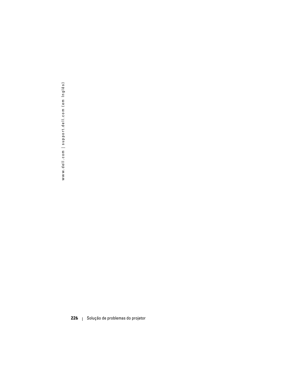 Dell Projector 1200MP User Manual | Page 226 / 260