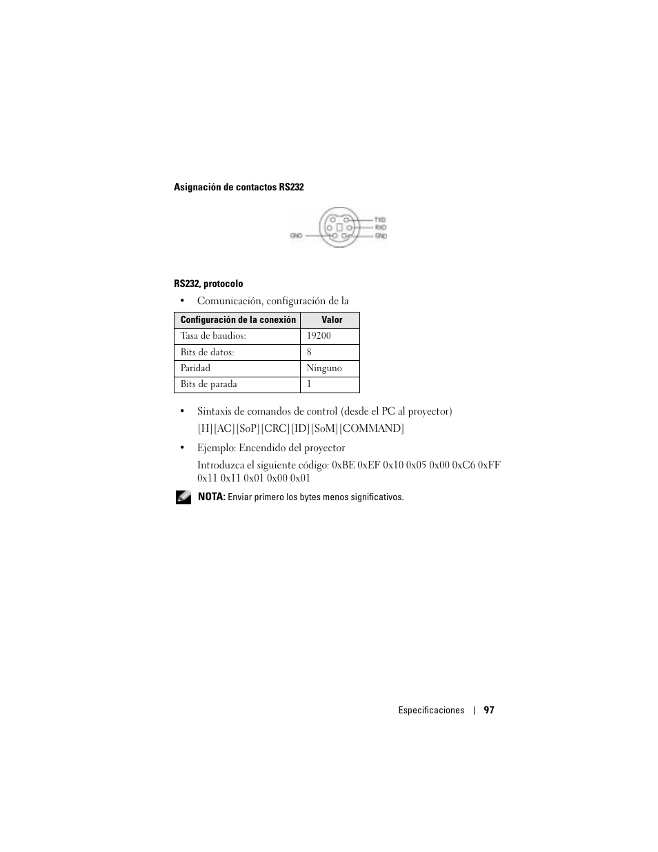 Dell Projector 1200MP User Manual | Page 97 / 260