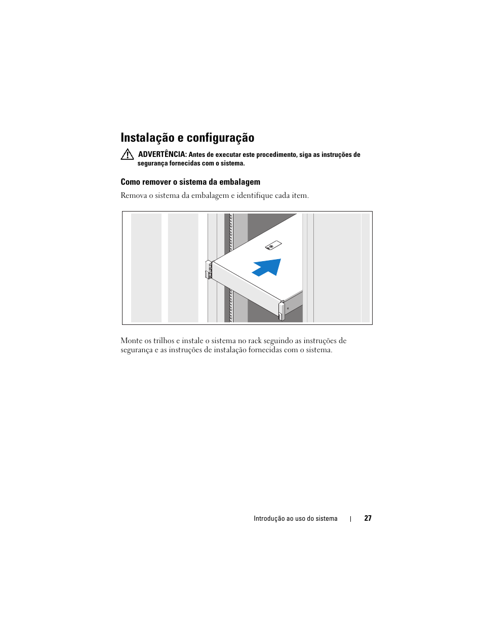 Instalação e configuração | Dell PowerVault NX3100 User Manual | Page 29 / 52