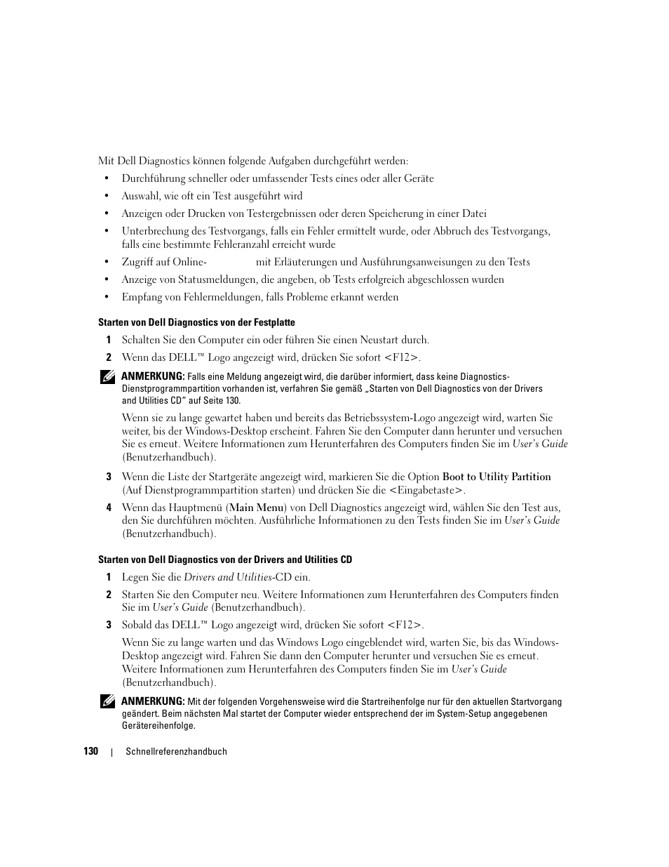 Dell Precision 390 User Manual | Page 130 / 236