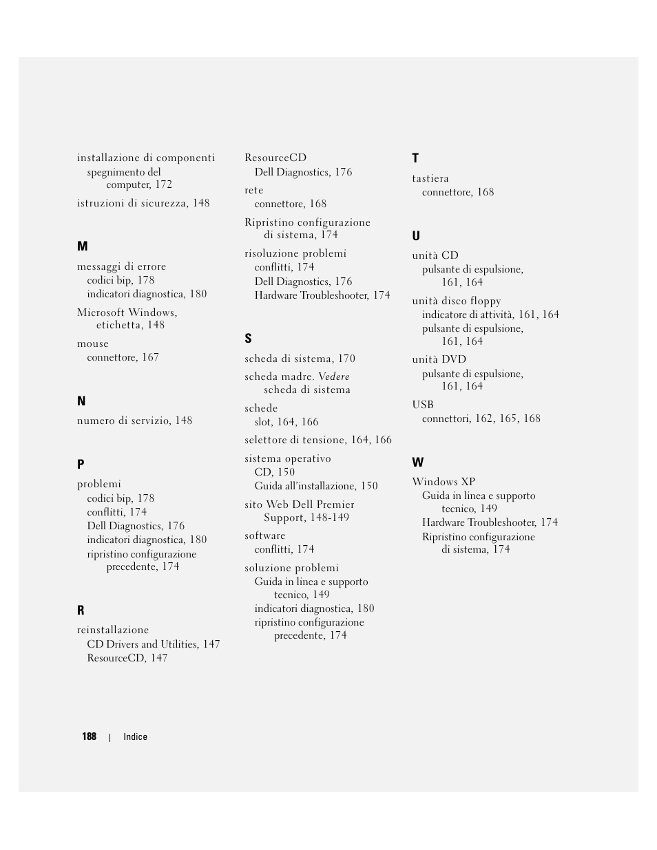 Dell Precision 390 User Manual | Page 188 / 236