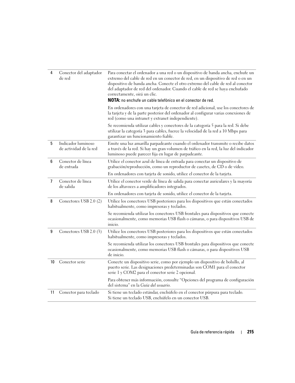 Dell Precision 390 User Manual | Page 215 / 236