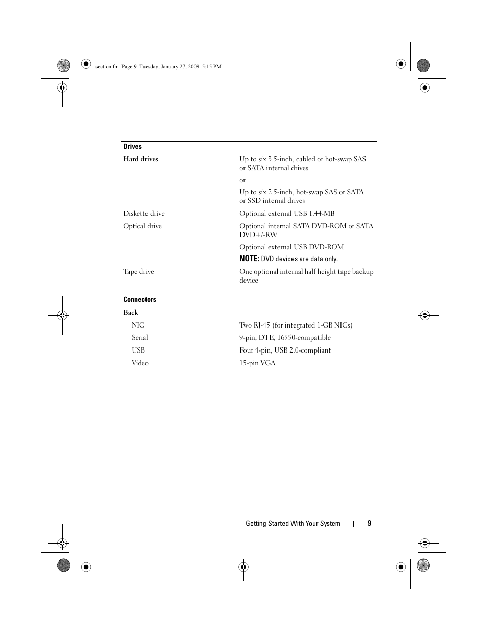 Dell PowerEdge T410 User Manual | Page 11 / 50