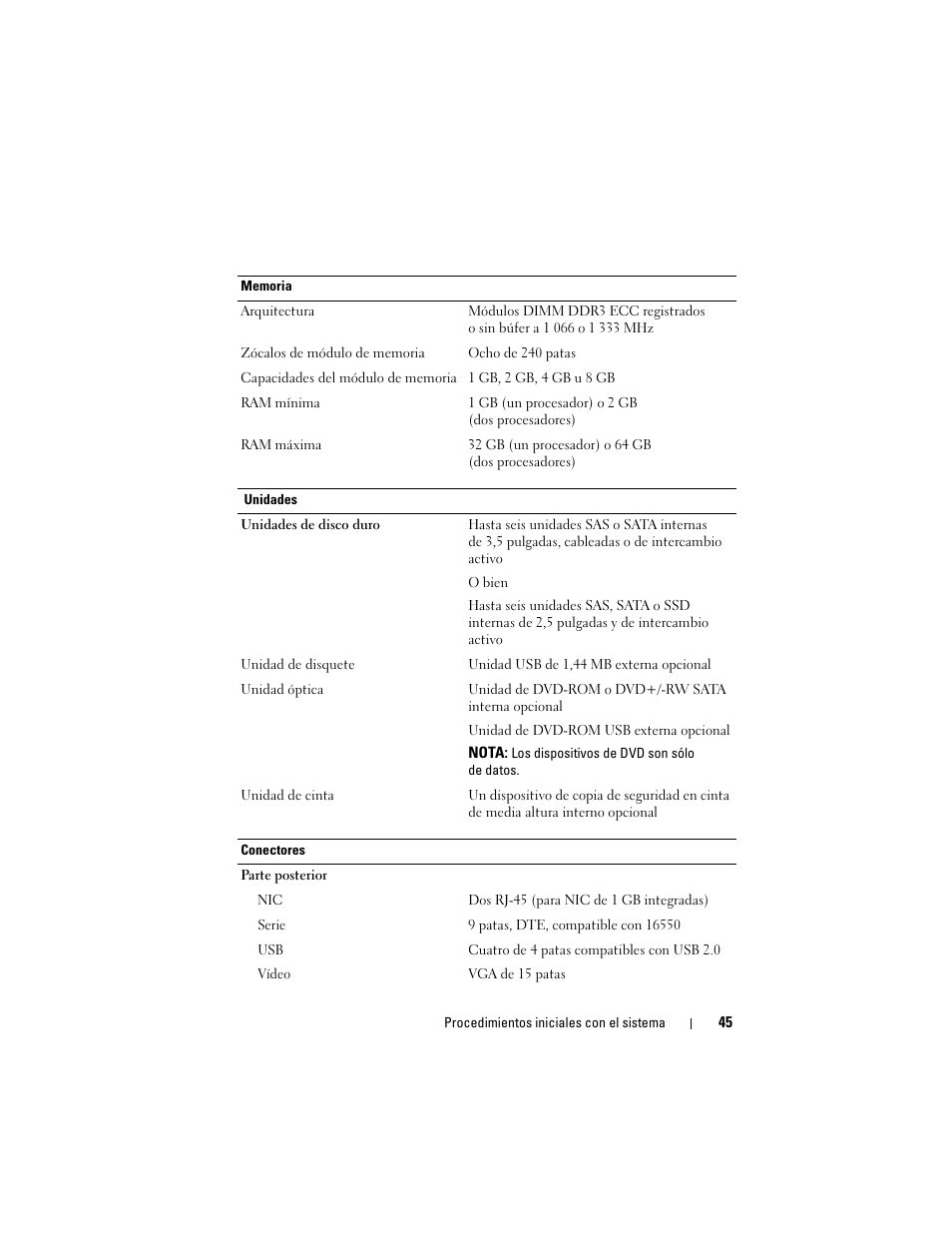 Dell PowerEdge T410 User Manual | Page 47 / 50