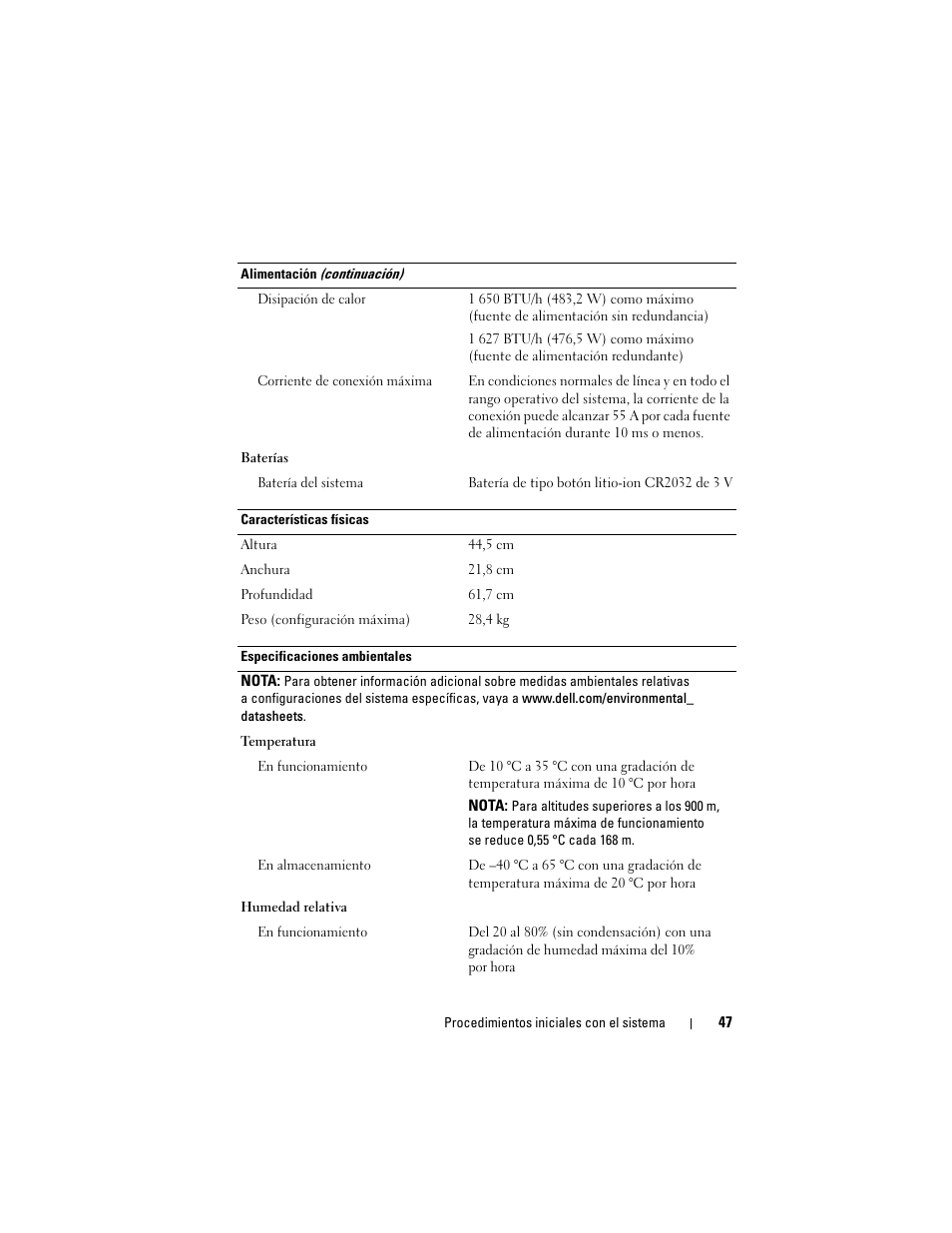 Dell PowerEdge T410 User Manual | Page 49 / 50