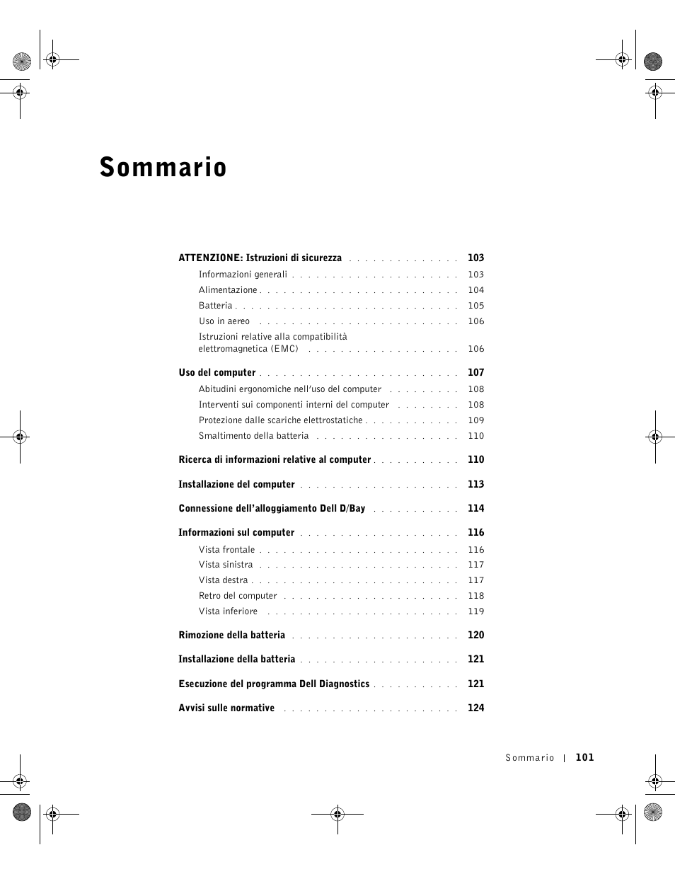 Dell LATITUDE D400 User Manual | Page 103 / 178