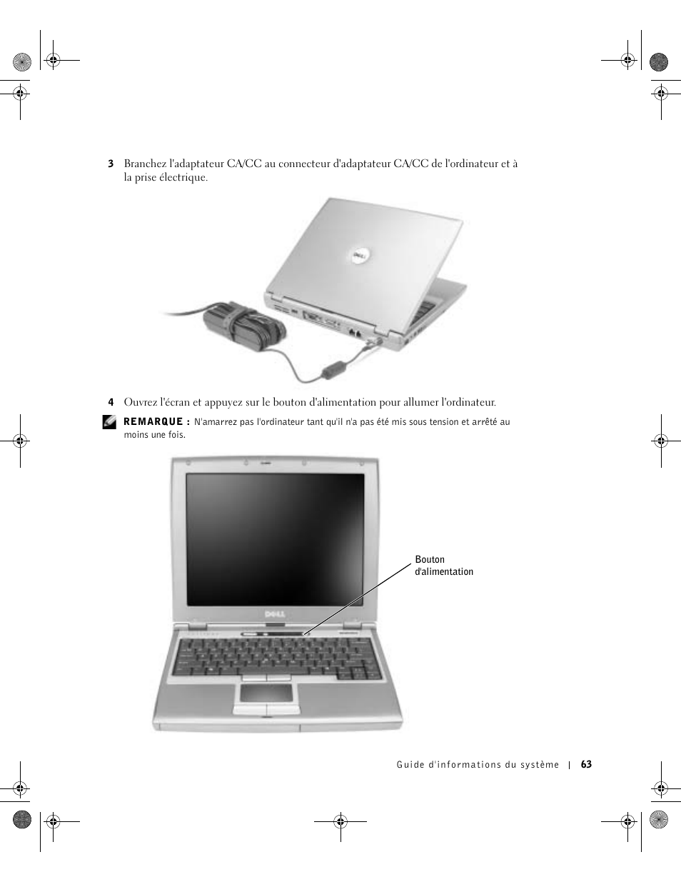 Dell LATITUDE D400 User Manual | Page 65 / 178