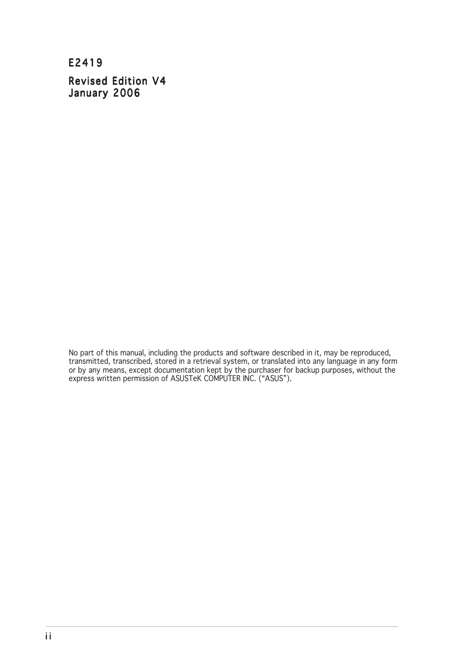 Asus P5S800-VM User Manual | Page 2 / 86