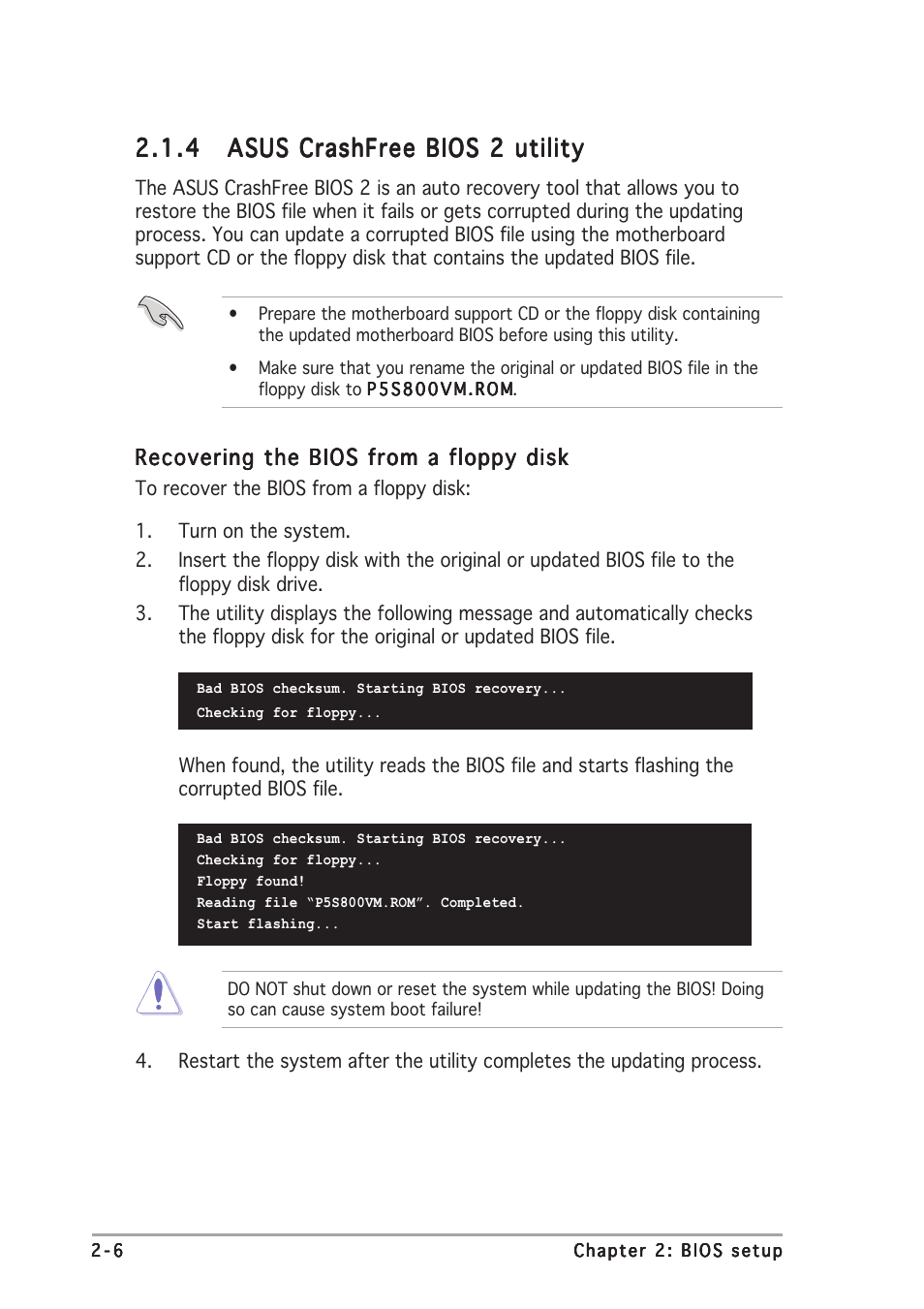 Asus P5S800-VM User Manual | Page 50 / 86