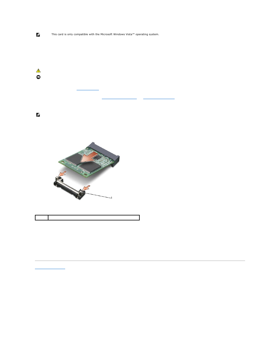 Removing the fcm, Replacing the fcm | Dell XPS M1730 (M1730, Late 2007) User Manual | Page 32 / 45