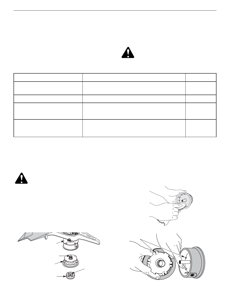 Maintenance schedule, Line installation | MTD YM26BC User Manual | Page 17 / 96