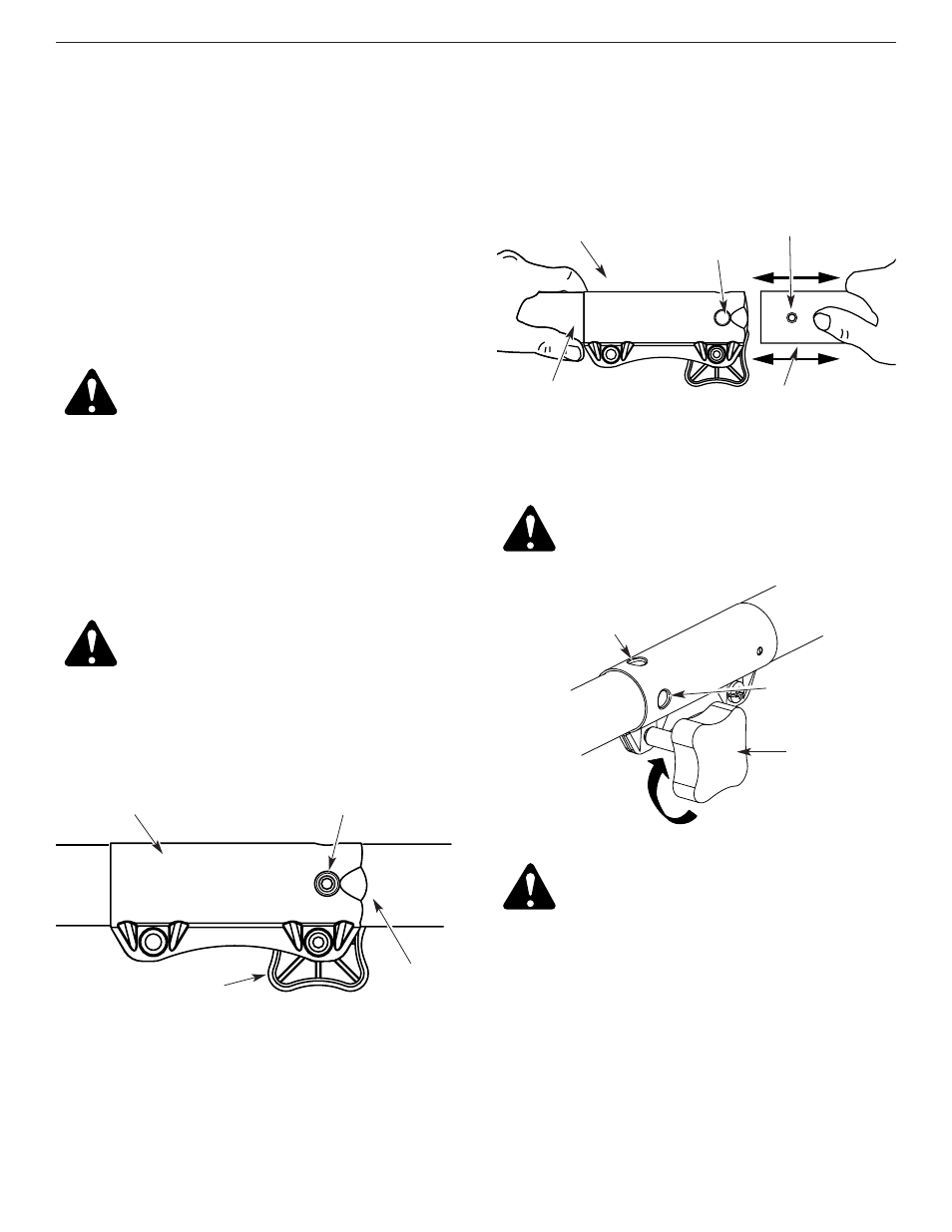 Fonctionnement du ez-link, Retrait de l'accessoire de coupe ou autre, Installation de l'accessoire de coupe ou autre | MTD YM26BC User Manual | Page 44 / 96