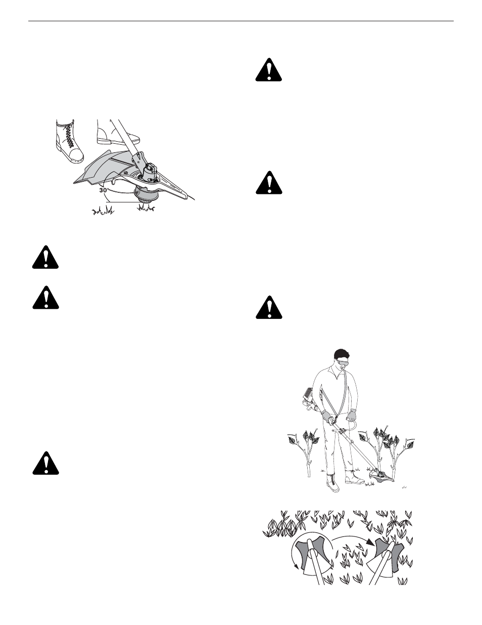 Coupe décorative, Utilisation de la lame de coupe | MTD YM26BC User Manual | Page 46 / 96