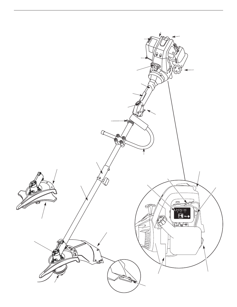 Sección 2: conozca su recortador, Aplicaciones | MTD YM26BC User Manual | Page 67 / 96