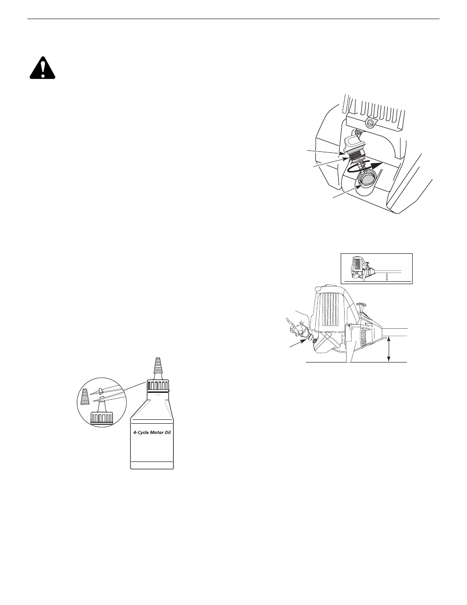 Sección 4: informacion del aceite y del combusible, Tipo de aceite recomendado | MTD YM26BC User Manual | Page 72 / 96