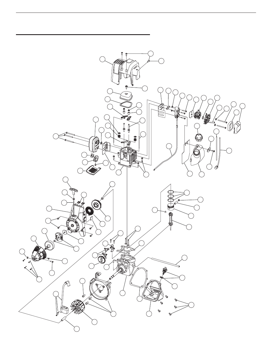 Parts list | MTD YM26BC User Manual | Page 93 / 96