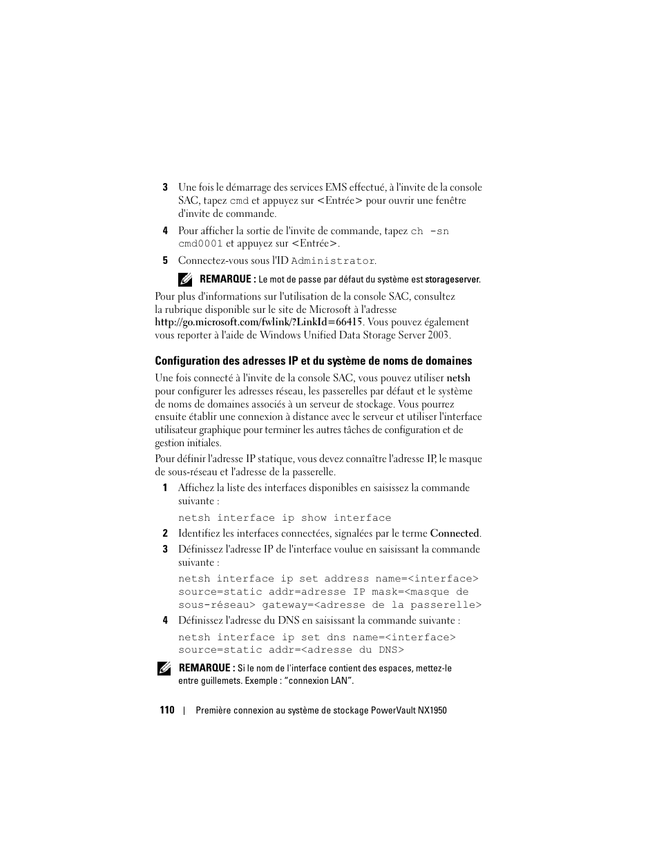 Dell PowerVault NX1950 User Manual | Page 112 / 258