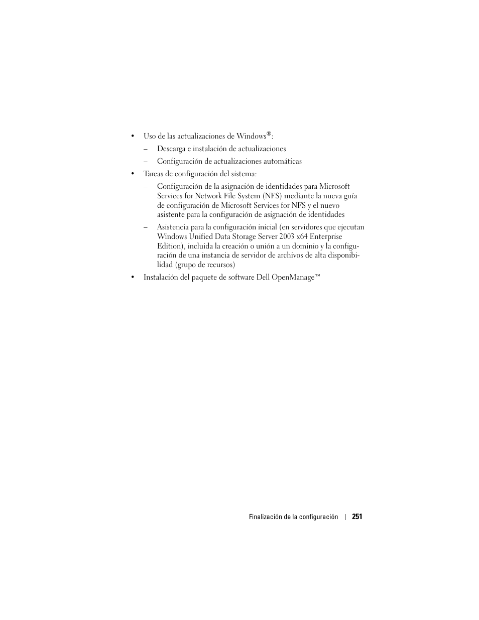Dell PowerVault NX1950 User Manual | Page 253 / 258