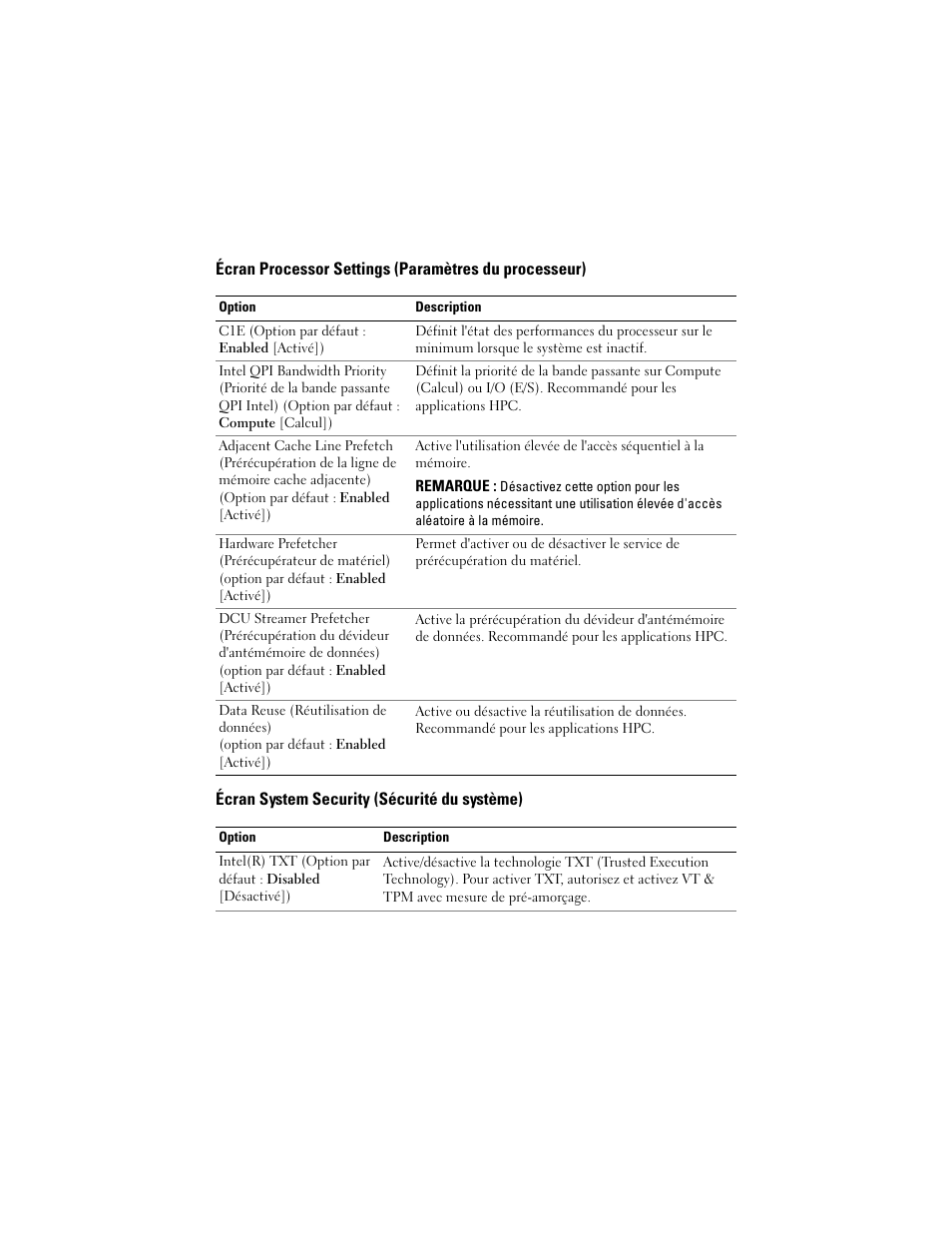 Écran system security (sécurité du système) | Dell PowerEdge T410 User Manual | Page 14 / 38