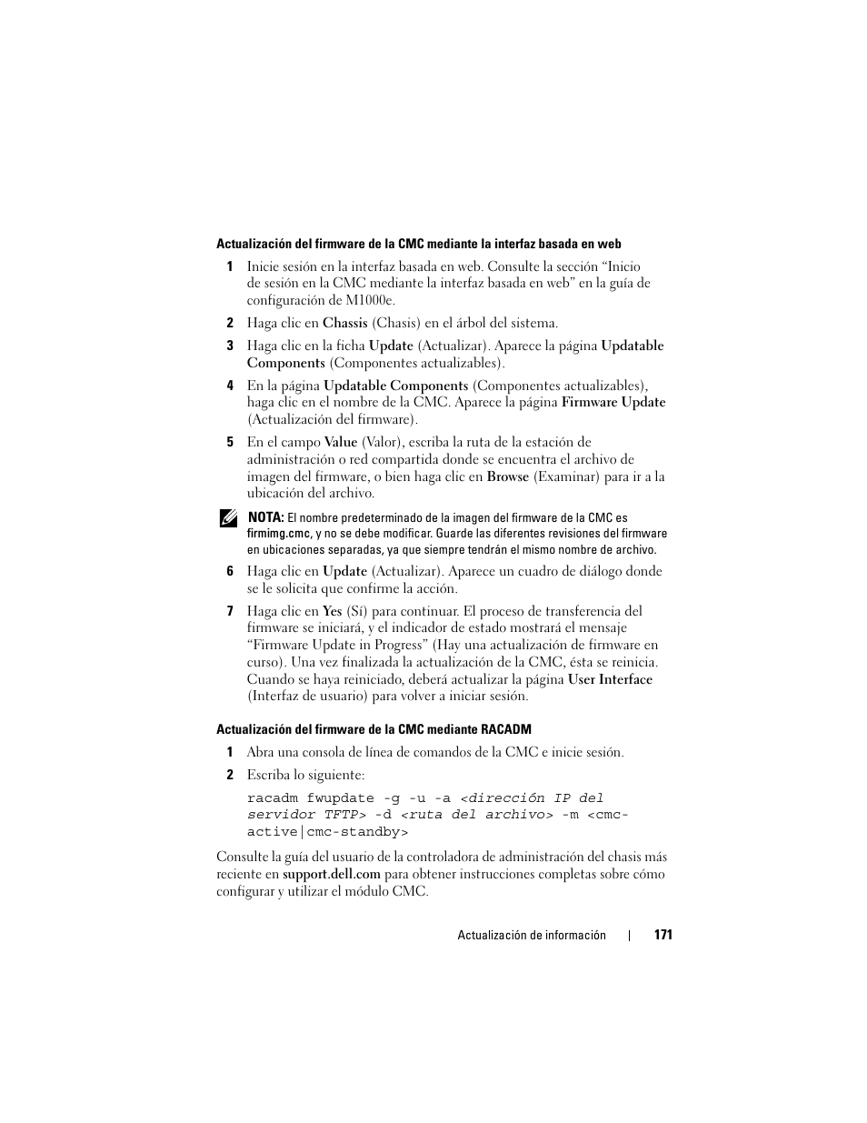 Dell PowerEdge M610x User Manual | Page 171 / 186