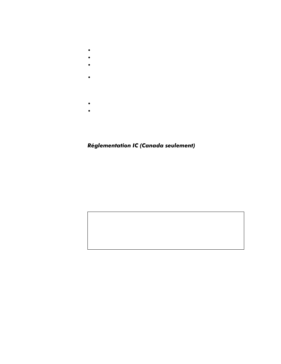 Réglementation ic (canada seulement), Réglementation ic (canada seulement) -15 | Dell Inspiron 8000 User Manual | Page 49 / 158