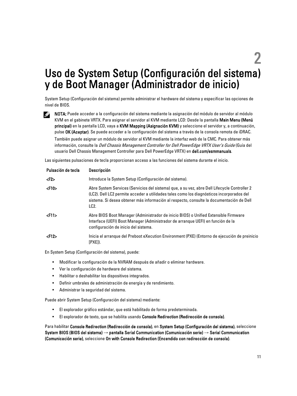 Administrador de inicio) | Dell PowerEdge VRTX User Manual | Page 11 / 167