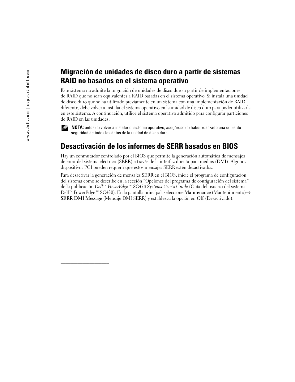 Dell PowerEdge SC 430 User Manual | Page 14 / 14