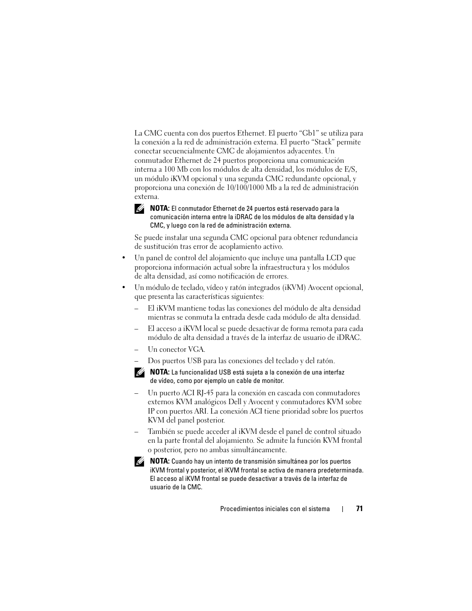 Dell PowerEdge M600 User Manual | Page 73 / 90