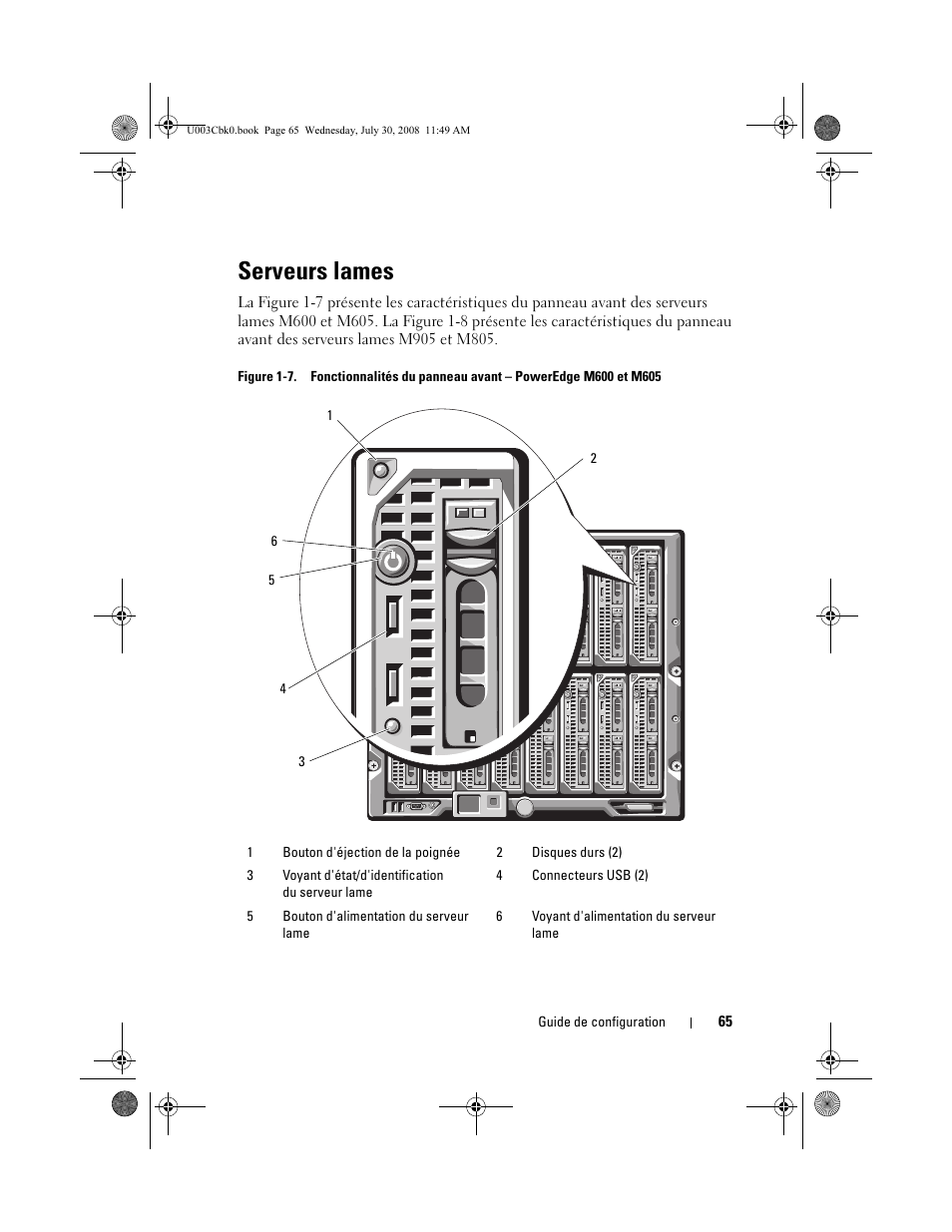 Serveurs lames | Dell PowerEdge M605 User Manual | Page 67 / 232