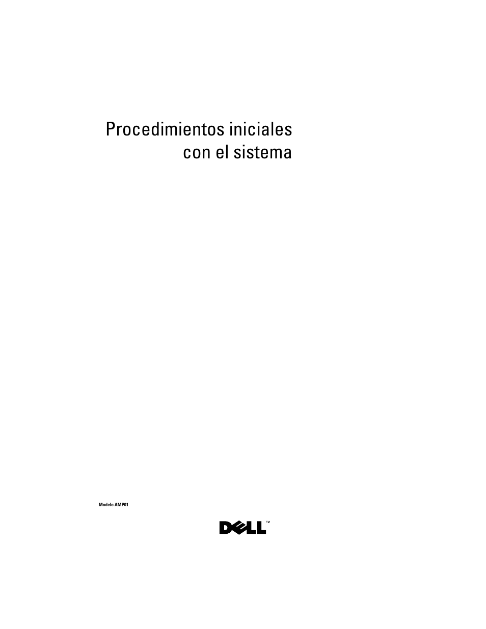 Procedimientos iniciales con el sistema | Dell PowerVault MD3000i User Manual | Page 45 / 58