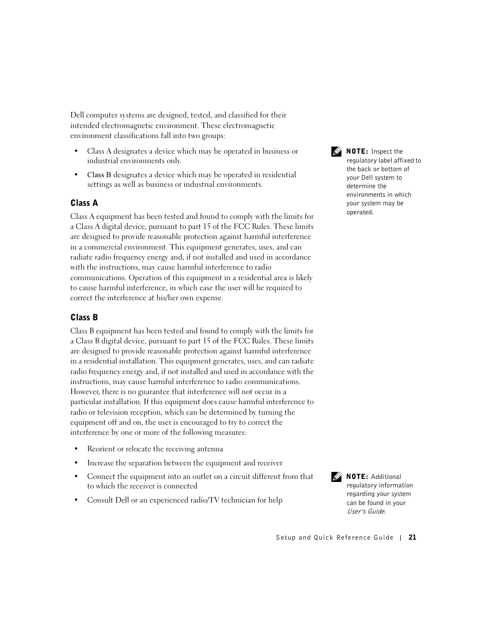 Dell OptiPlex GX60 User Manual | Page 22 / 95
