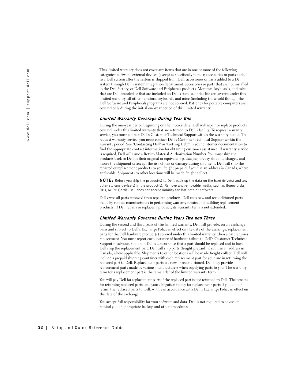 Dell OptiPlex GX60 User Manual | Page 33 / 95