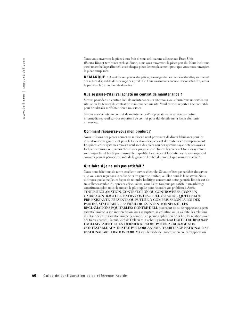 Dell OptiPlex GX60 User Manual | Page 61 / 95