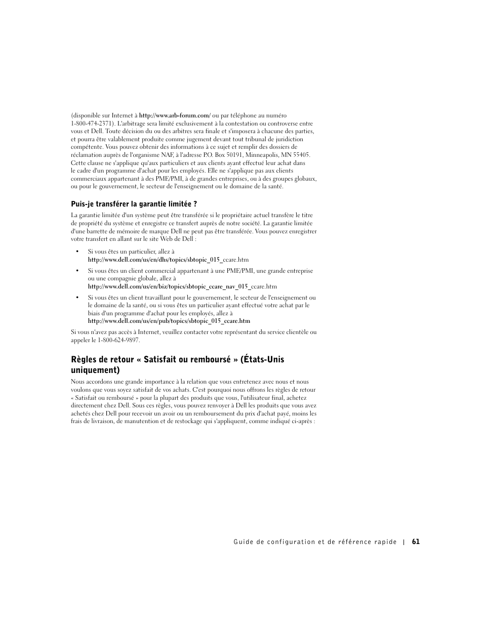 Dell OptiPlex GX60 User Manual | Page 62 / 95