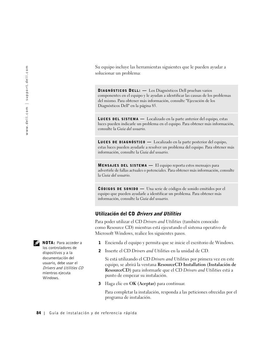 Dell OptiPlex GX60 User Manual | Page 85 / 95