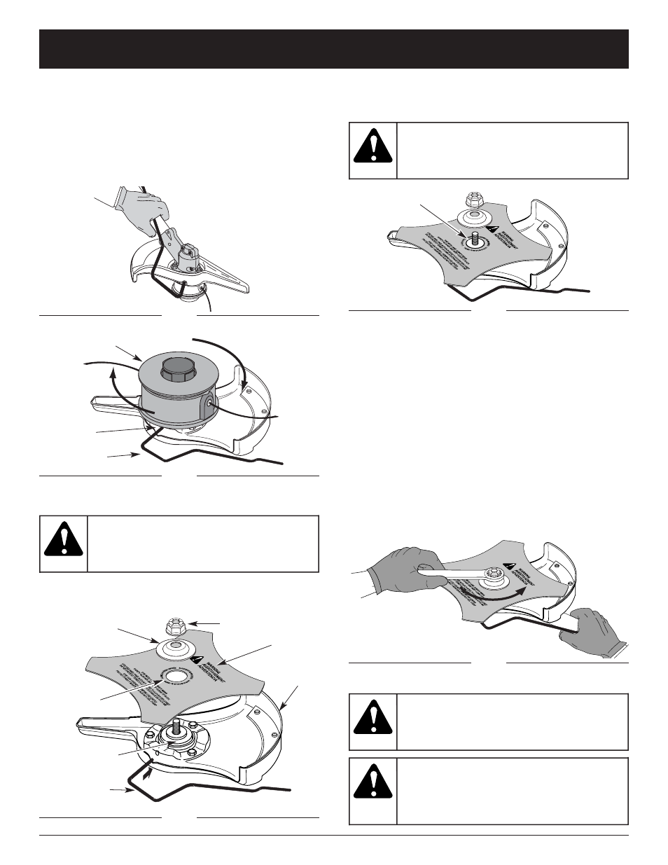 Warning, Assembly instructions | MTD BL26C0 User Manual | Page 10 / 104